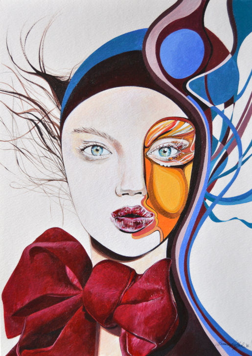 Fashion Illustration Nr. 74 by Bianca Raffaela